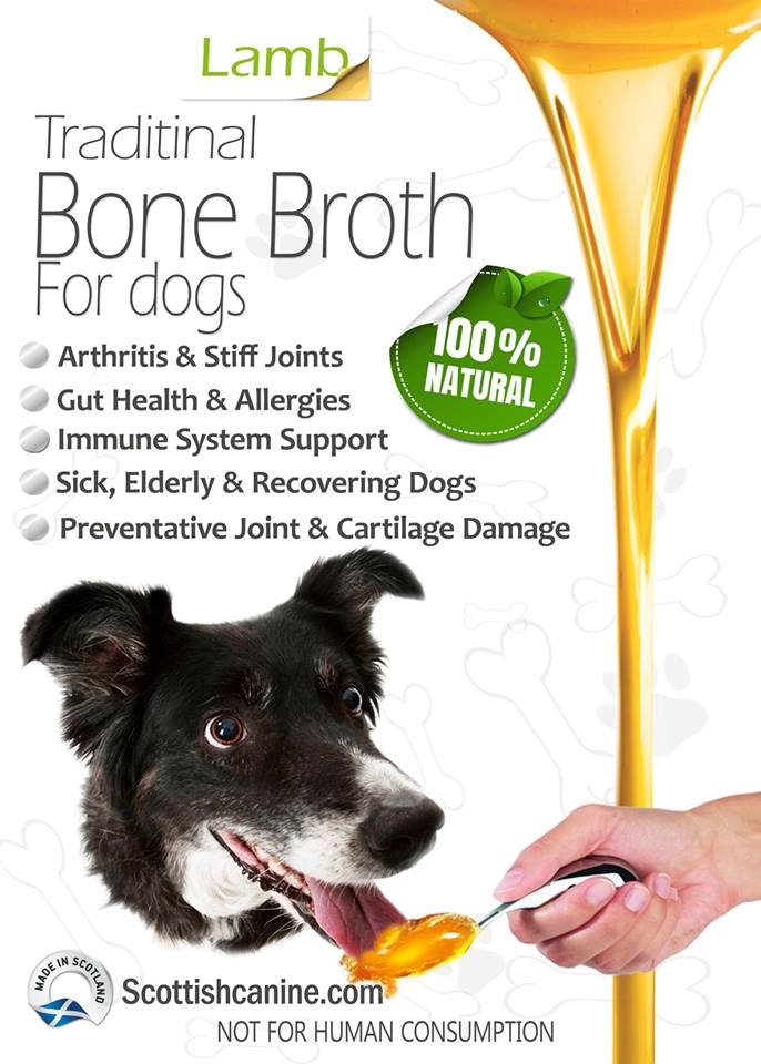 Lamb Bone Broth for Dogs Natural Selections