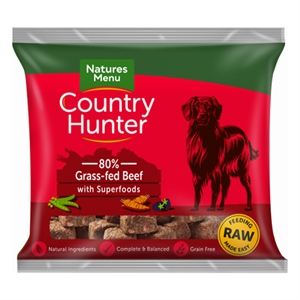 COUNTRY HUNTER RAW NUGGETS GRASS-FED BEEF