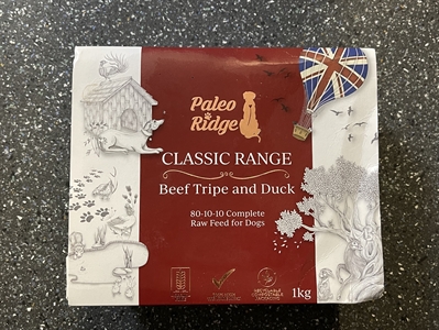 Classic Beef Tripe and Duck (1kg)