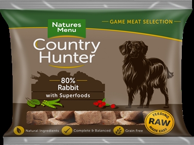 COUNTRY HUNTER RAW NUGGETS FULL-FLAVOURED RABBIT