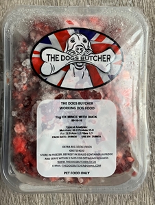 Ox Mince with Duck 1KG