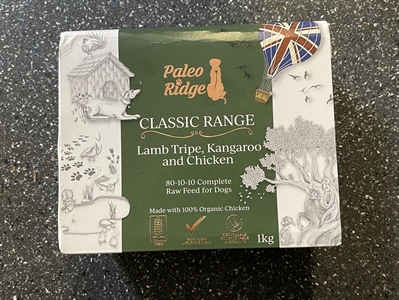 Classic Lamb Tripe, Kangaroo and Chicken (1kg)